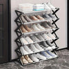 Narrow Shoe Rack – Slim 5-Tier Entryway Organizer for Small Spaces