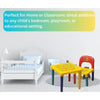 ABC Plastic Table & Chair Set – Durable Kids Furniture for Learning & Play (Red & Blue)