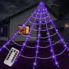 Halloween Spider Web Decoration – Stretchy Indoor & Outdoor Party Prop with Spiders