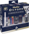 Helix Oxford Back-to-School Stationery Set – Math, Pens, Ruler, Calculator (Ideal for Students)