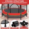 140cm Secure Kids Trampoline with Safety Enclosure