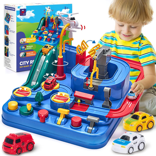 Kids Toys for 3 Year Old Boys Car Race Track Boys Toys Age 3 4