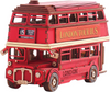 Robotime rolife London Tour Bus 3D Wooden Puzzles Wood Model Toy Car to Build Crafts Collectibles Gifts for Boys Girls