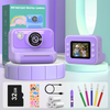 Kids Camera Instant Print 1080P HD Thermal Printing Camera 2.4 Inch Mini Digital Camera Toy For Toddle
