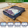 Vacuum Storage Bags for Clothes, 10 Pack Vacuum Bags, Space Saver Bags for Clothes, Duvets and Pillows, Hand Pump Included (Combo)