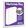 Mattress Bag for Moving and Storage, 5 Mil Heavy Duty Bed Mattress Cover, Mattress Protector Super Thick and Tear Resistant