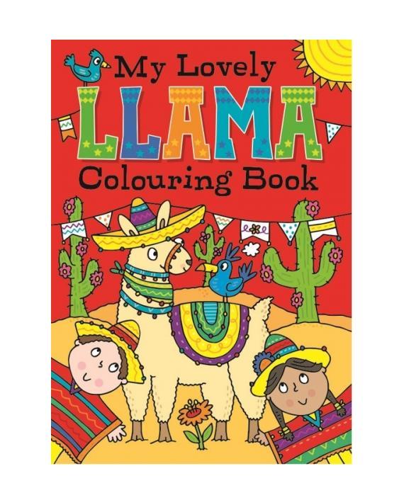 My Lovely Llama Colouring Book Fun Home Activity Book P2807